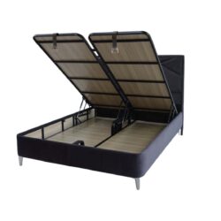 a bed with a lift up bed