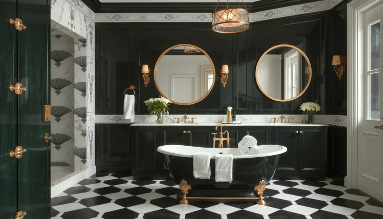 Art deco salle de bain : le guide complet pour créer un lieu glamour et intemporel