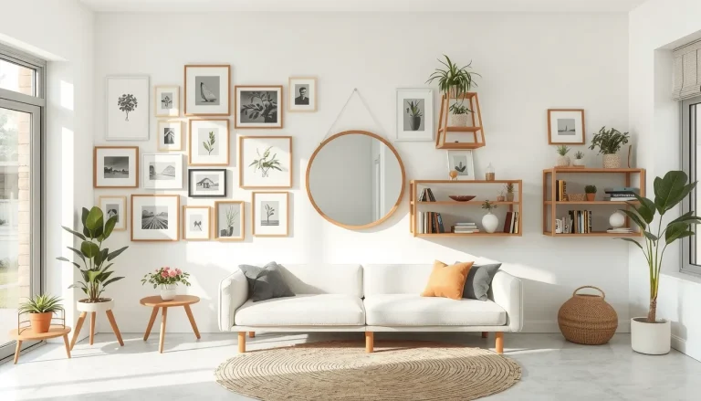 Habiller un mur salon vide : 8 idées déco pour transformer votre mur