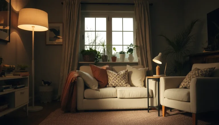Où il y aurait une lampe à l’intérieur : le guide pièce par pièce pour bien placer lampadaire et lampe à poser