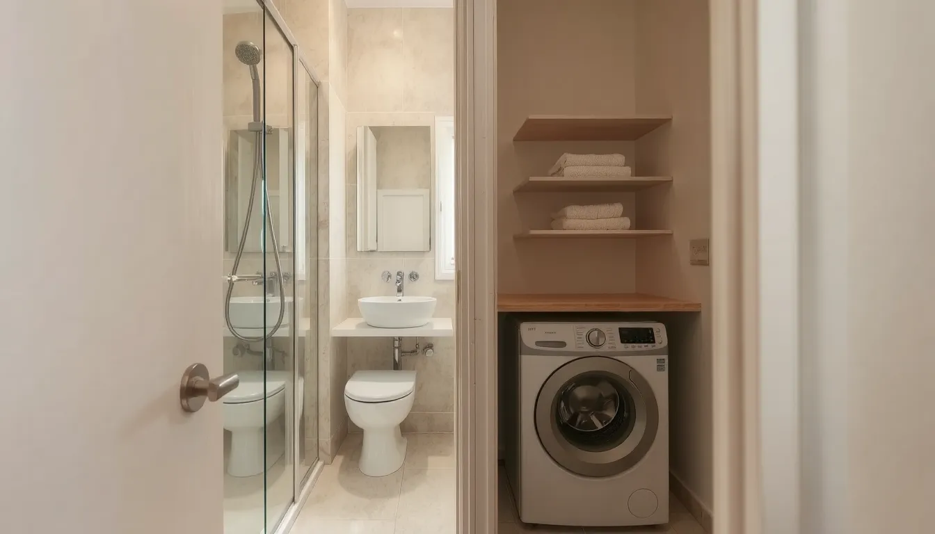 plan de petite salle de bain